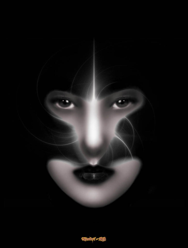 Xzendor7 "Angel Eyes" Glossy Poster