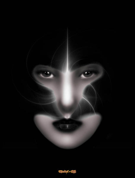 Xzendor7 "Angel Eyes" Glossy Poster