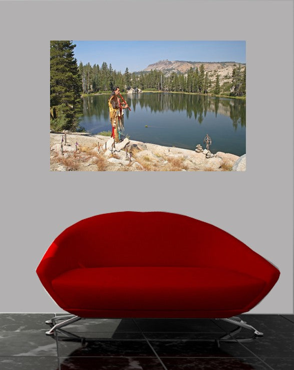 Hogan Native American II Wall Decal