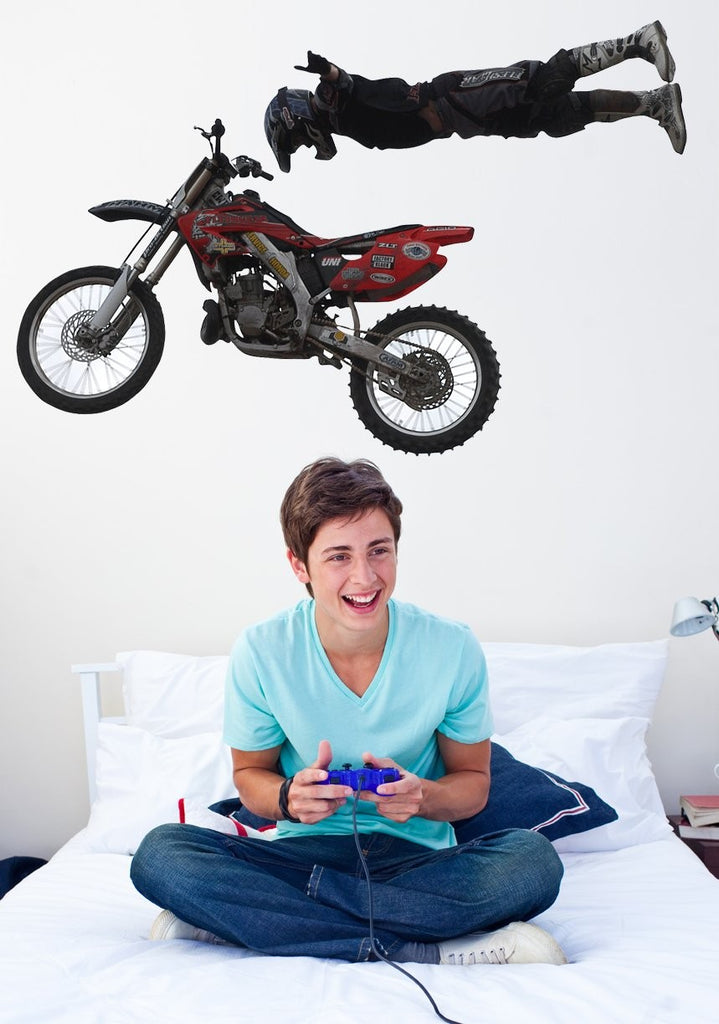 Searchlight GP Motocross XVII Wall Decal Cutout