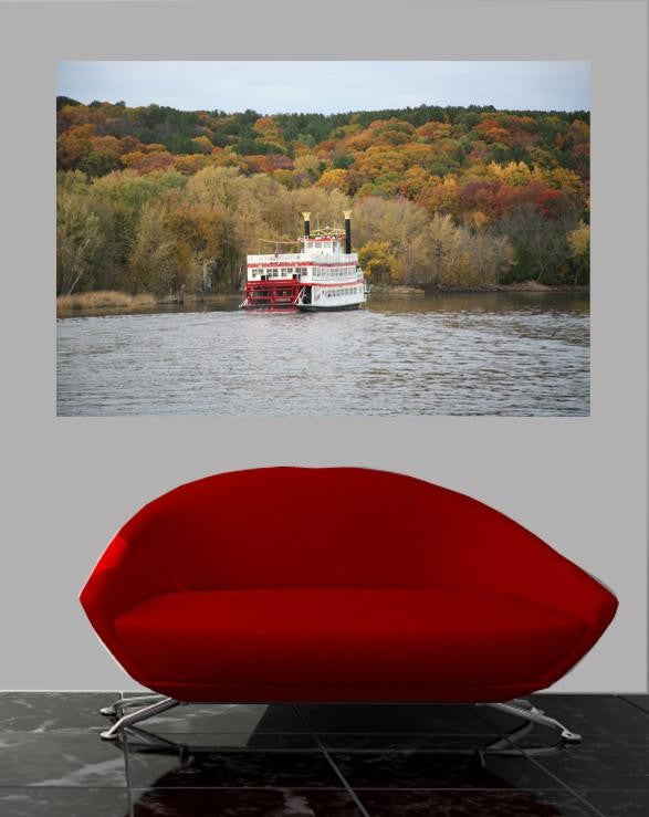 Reimer Riverboat II Glossy Poster