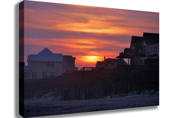 Clark Sunset Canvas Printed