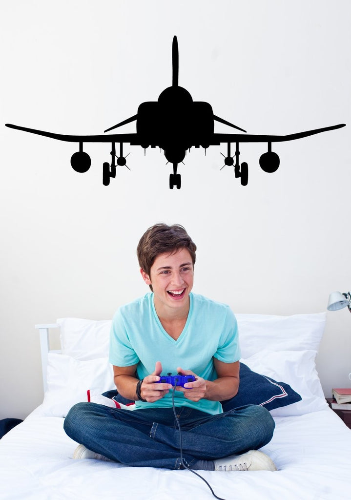 Haynes Silhouette Jet (F4 Phantom) I Wall Decal Cutout
