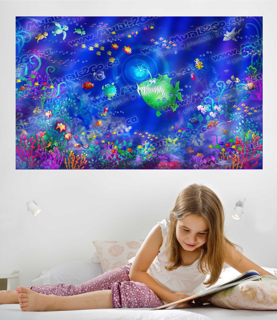 Murals2Go Sea Life Wall Decal