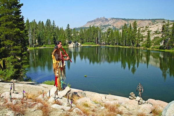 Hogan Native American II Glossy Poster