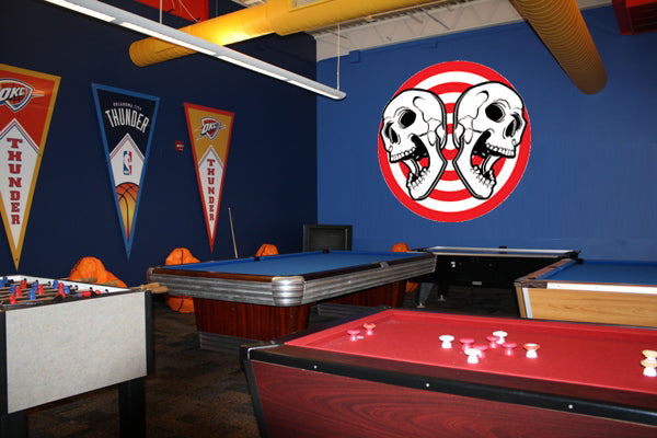 Death Board Wall Decal Cutout Installed