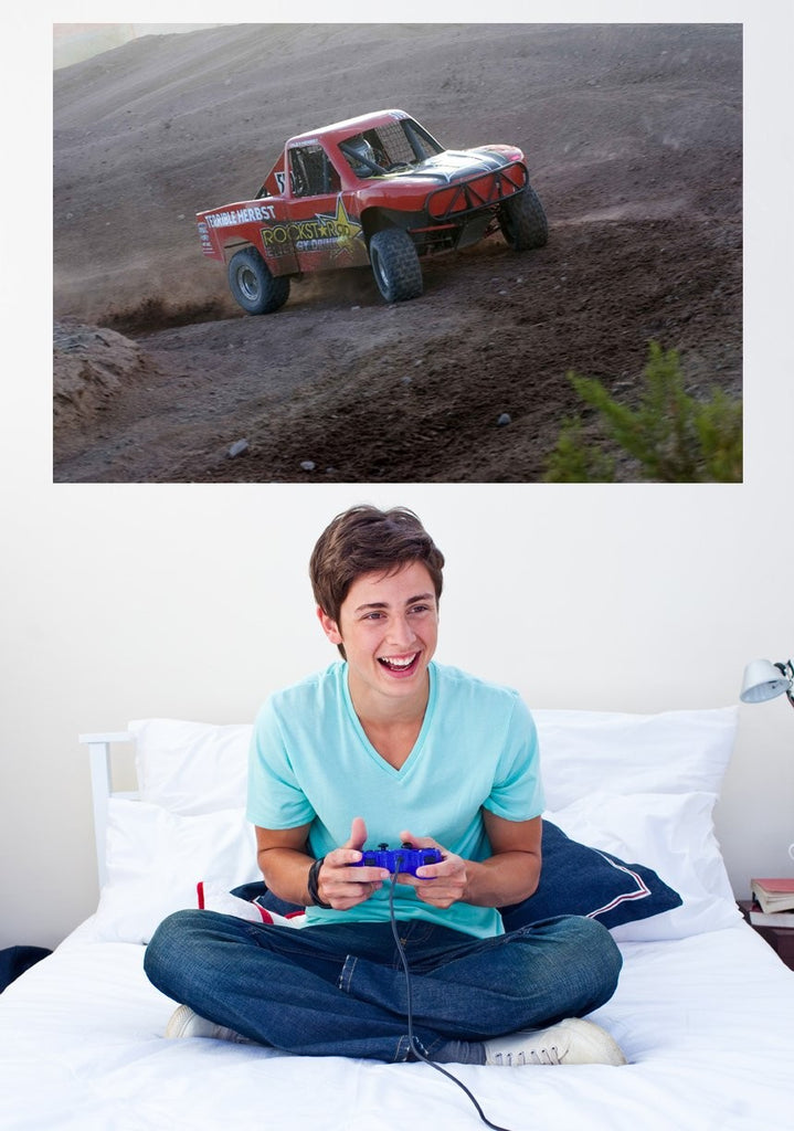 Searchlight GP Off-Road IV Glossy Poster