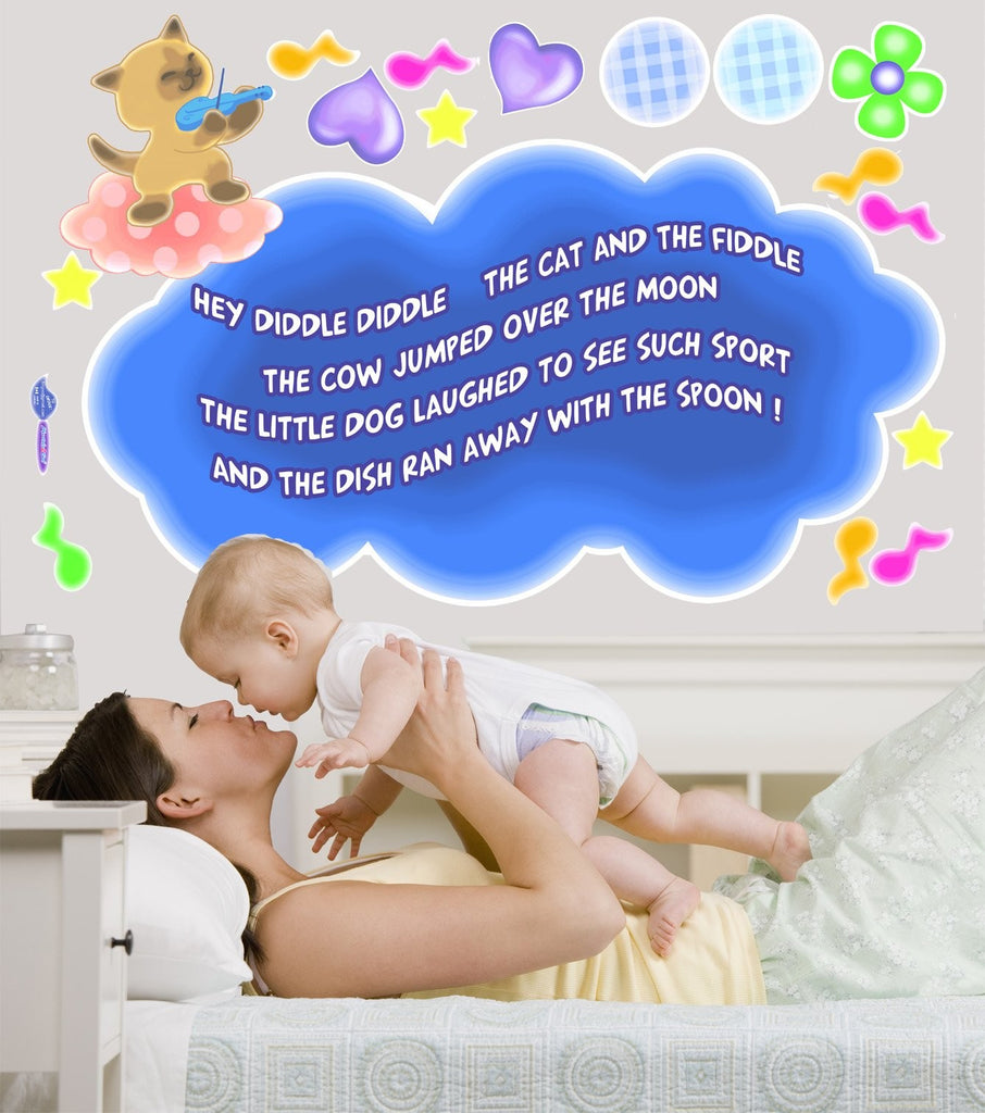 Murals2Go Dreamtime Nursery Wall Decals V