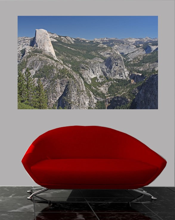 Hogan Mountain IX Glossy Poster