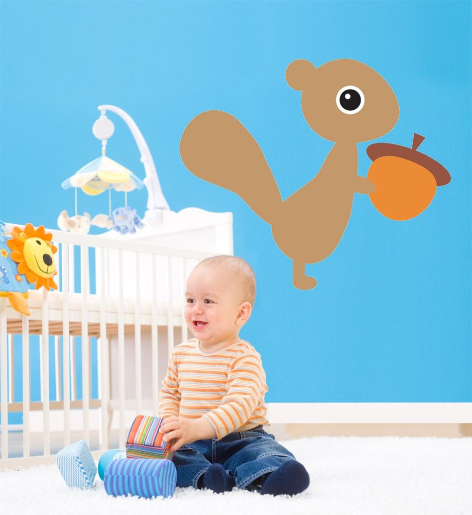 Bui Squirrel Wall Decal Cutout