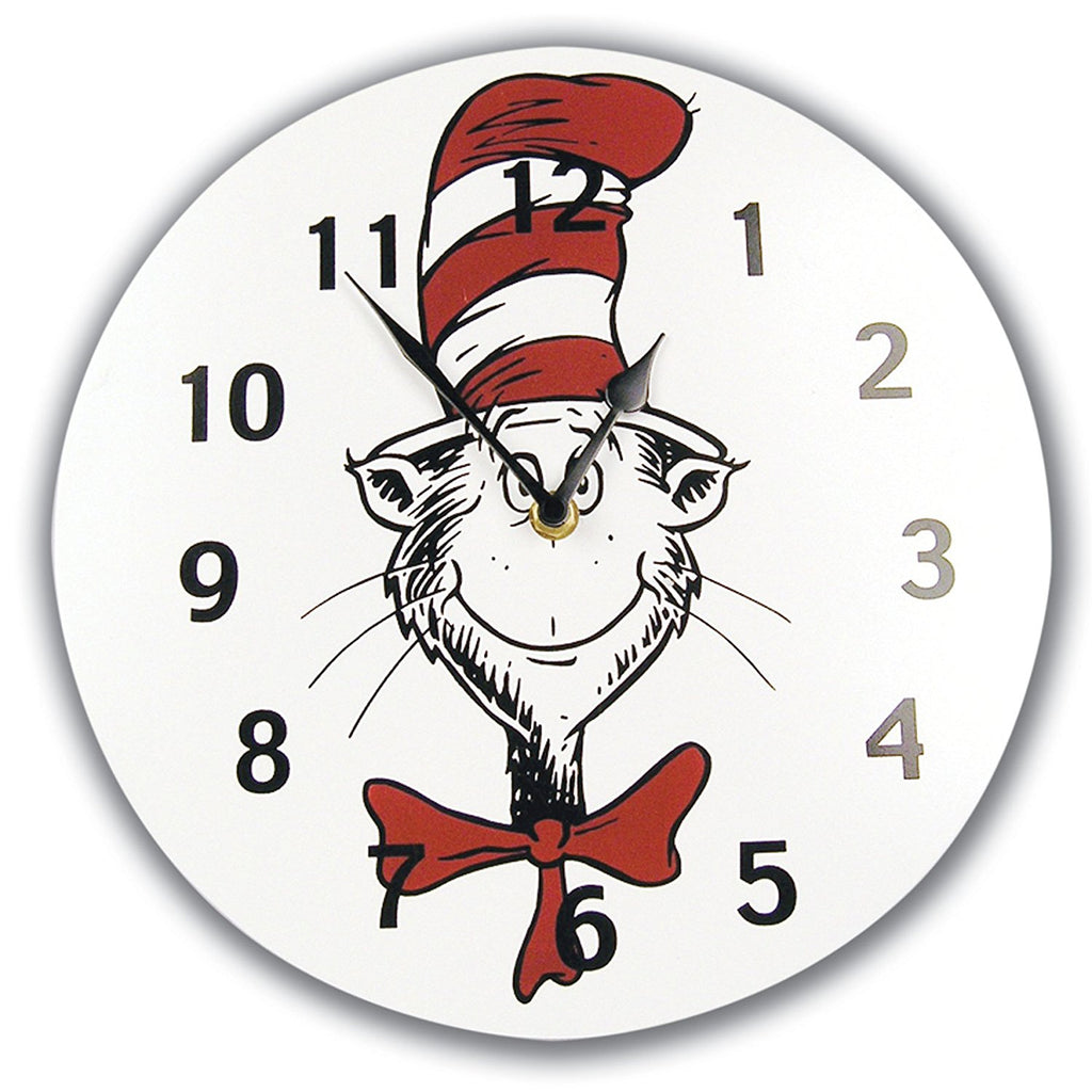 Trend Lab Dr.Seuss Wall Clock Cat