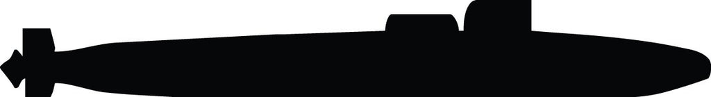 Haynes Submarine I Silhouette Wall Decal Cutout
