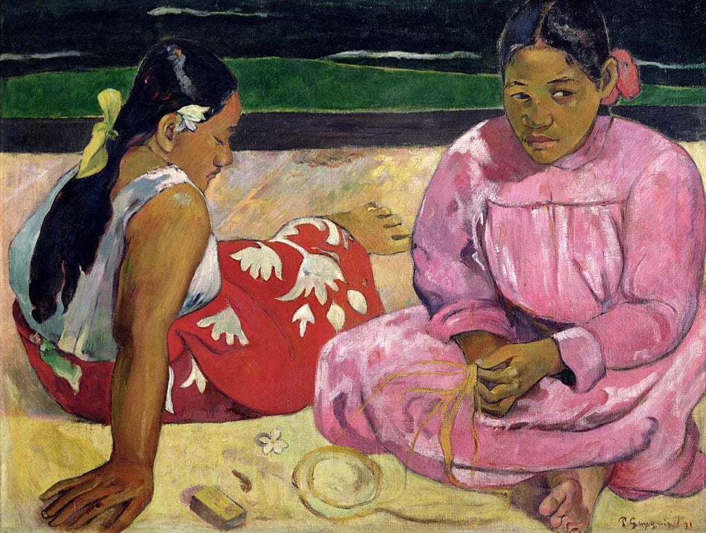 Gauguin "Women of Tahiti On the Beach" (1891) Wall Decal