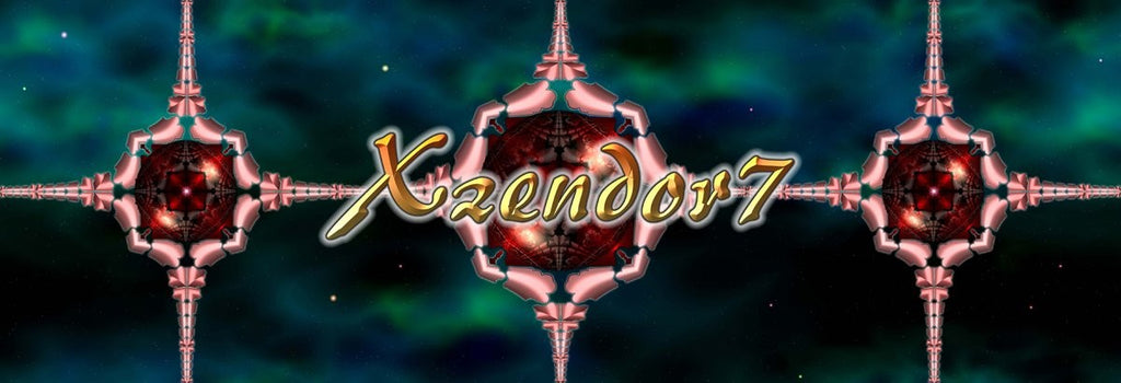 Xzendor7 "Fracture Vortex" Glossy Poster