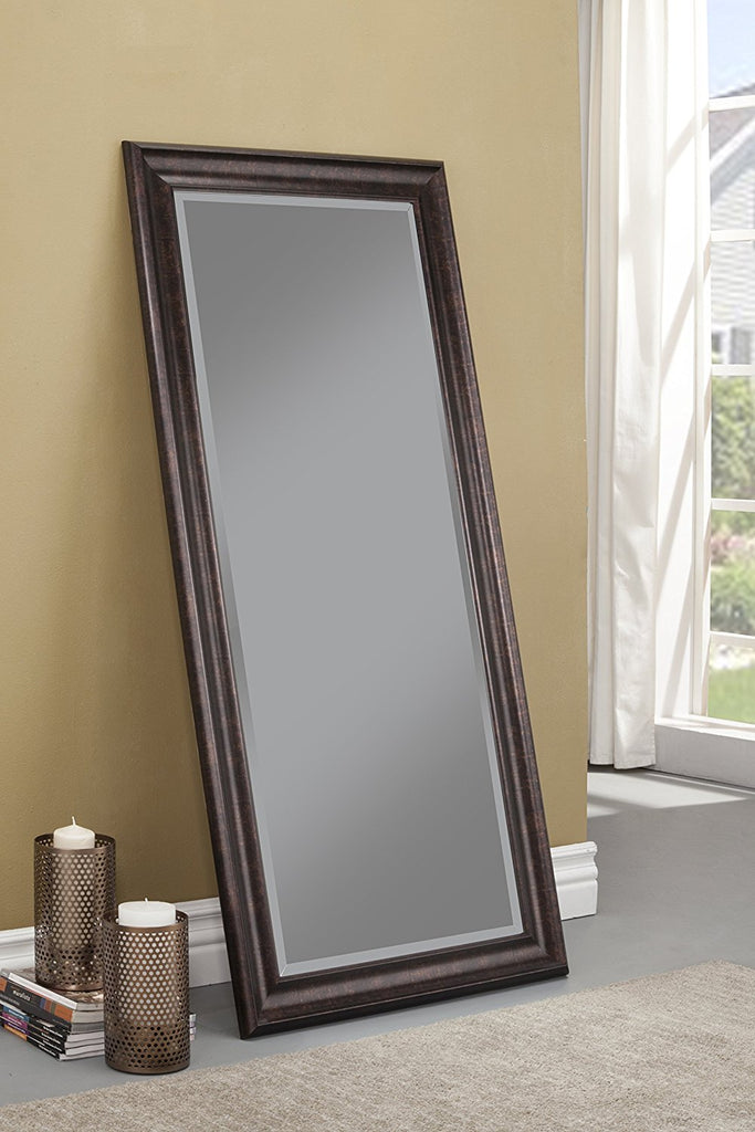 Sandberg Furniture Full Length Leaner Mirror Frame, 31" x 65" (6 colors)