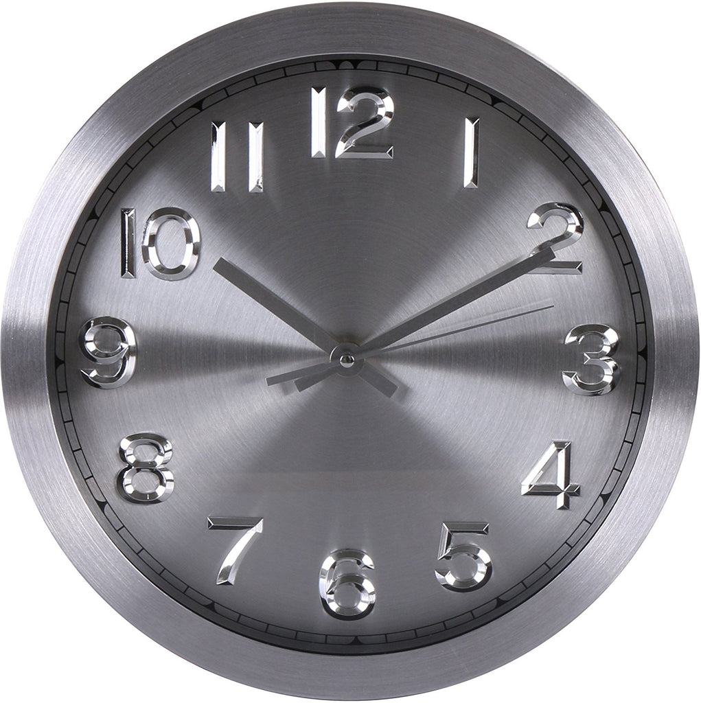 Utopia Home 12" Large Decorative Wall Clock