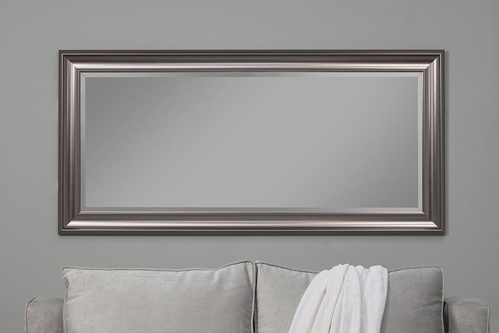 Sandberg Furniture Wall Mirror 30"x36" Silver Installed