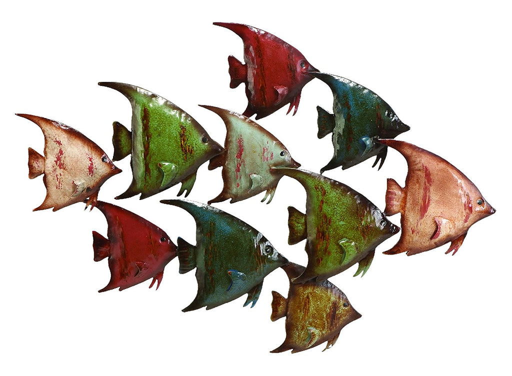 Deco Metal Fish Wall Decor