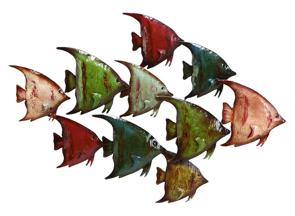 Deco Metal Fish Wall Decor