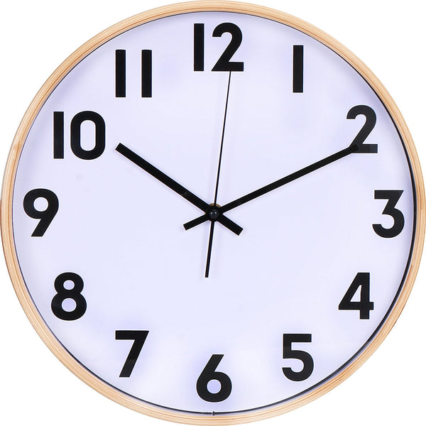 Utopia 12" Universal Non-Ticking Wall Clock