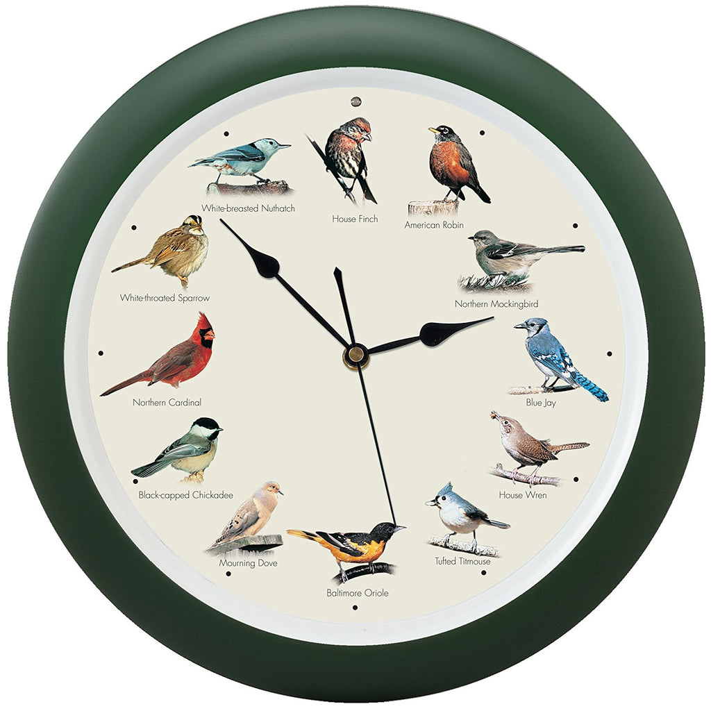 Mark Feldstein and Associates Original 13" Singing Bird Clock