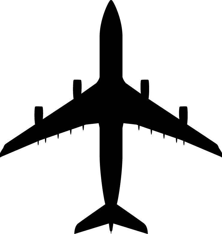 Haynes Silhouette Jet VI Wall Decal Cutout