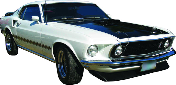 Mustang Fastback Wall Decal Cutout