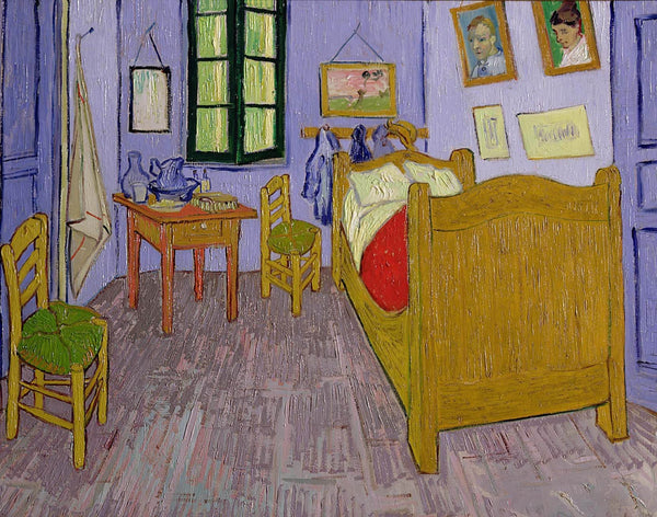 van Gogh "Van Gogh's Bedroom at Arles" (1889) Glossy Poster