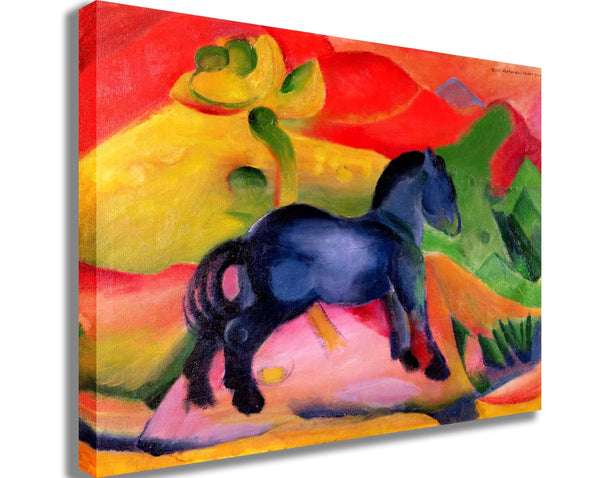 Marc "Little Blue Horse" (1912) Canvas Printed