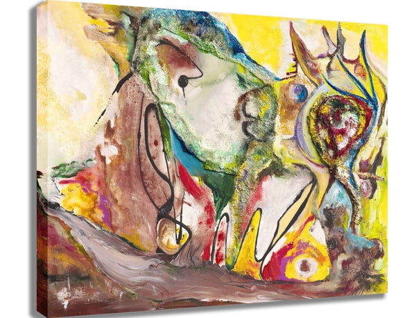 Yosi Amir LI Canvas Printed