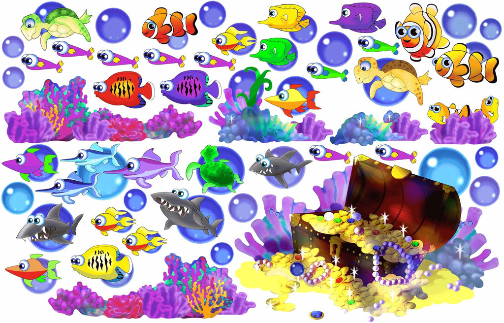 Murals2Go Treasure Multi-Pak II Wall Decals