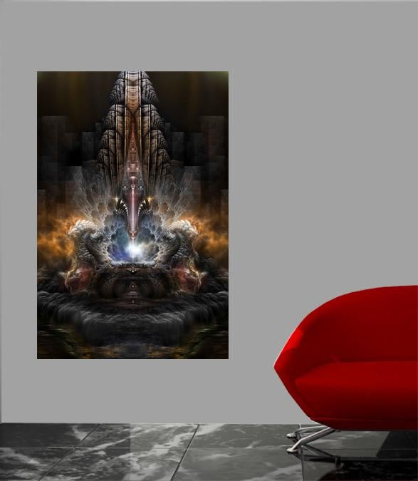 Xzendor7 "Path of Shadows" Wall Decal