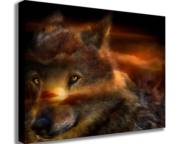 Cavalaris "WolfLand" Canvas Printed