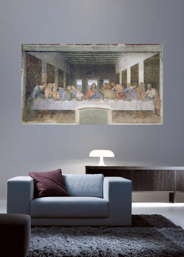 da Vinci "The Last Supper" (15th) Glossy Poster