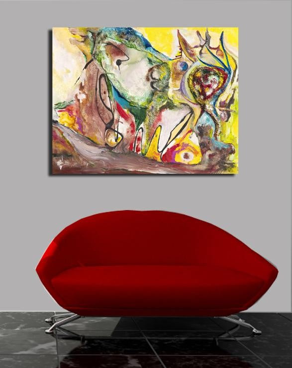 Yosi Amir LI Canvas Installed