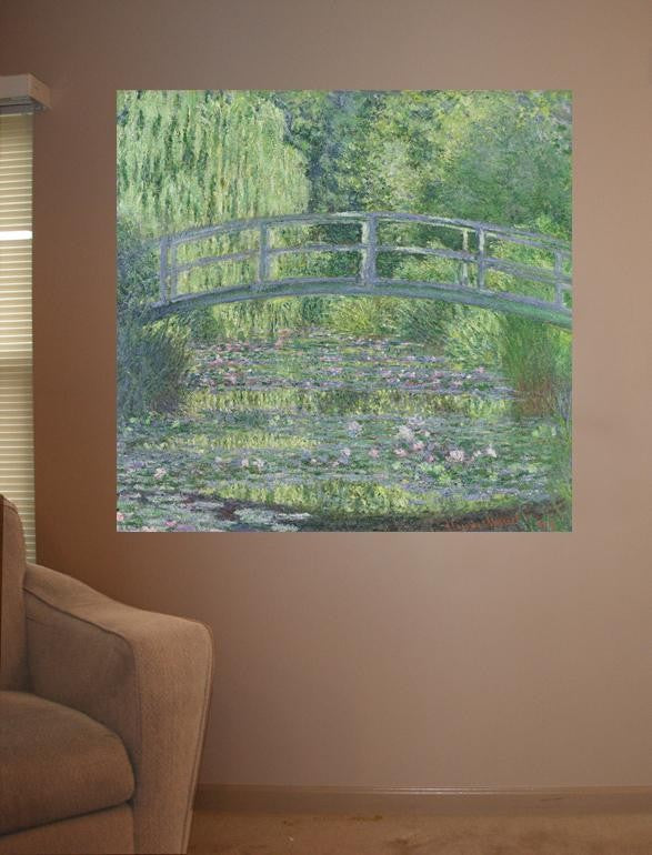 Monet "The Waterlily Pond" (1899) Glossy Poster