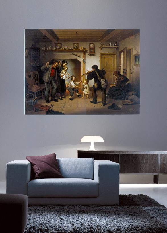 Buell "Power of Music" (1872) Wall Decal