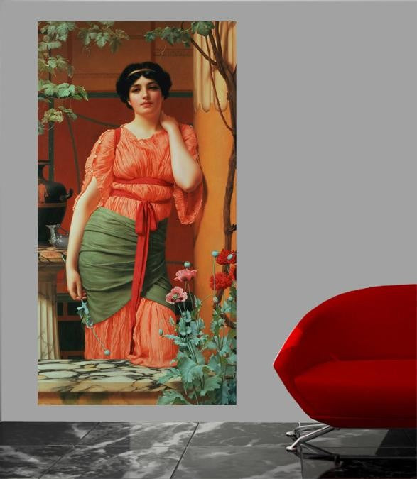 Godward "Nerissa" (1906) Wall Decal