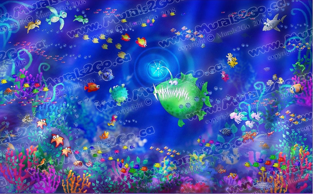 Murals2Go Sea Life Wall Decal