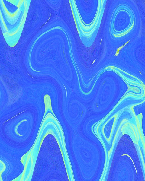 Viar "Blue Wave" Wall Decal