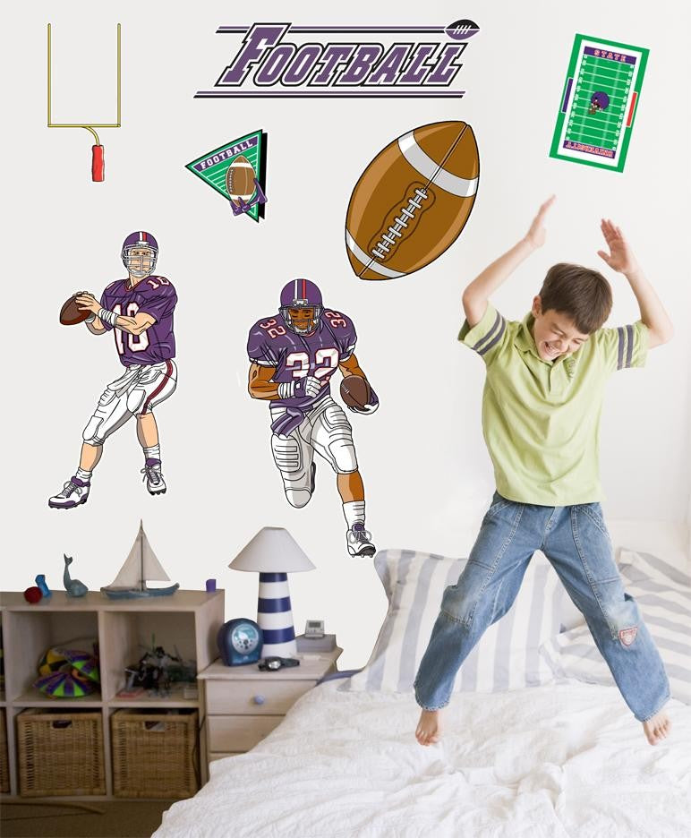 Schmelter Football Wall Decal Cutout Package