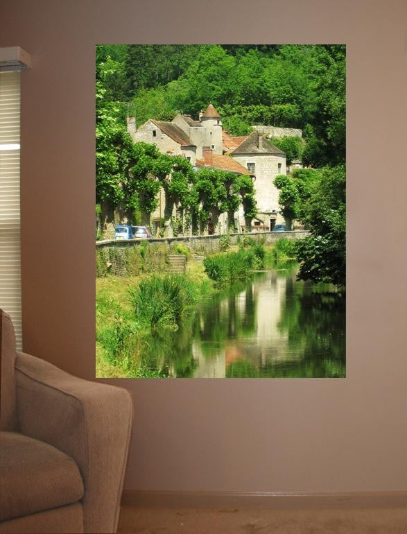 Wilcox "Noyers-sur-Surien Medieval France" Glossy Poster