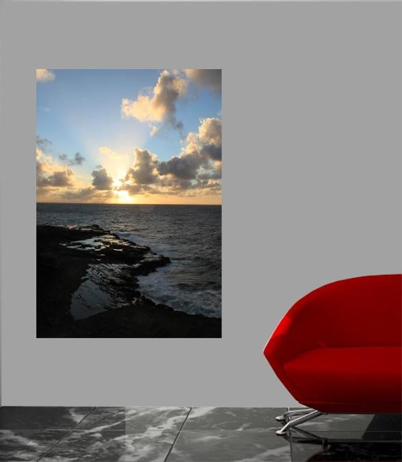 Howard Ocean Sunset Wall Decal