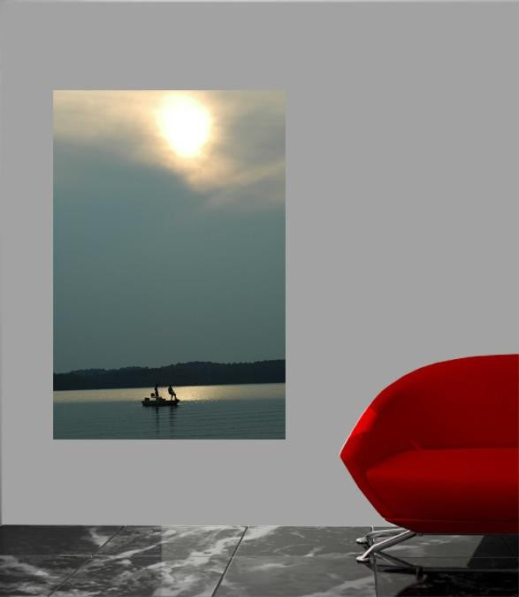 Guernsey "Gone Fishin" Wall Decal