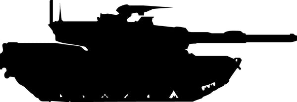 Haynes Military Tank IV Silhouette Wall Decal Cutout