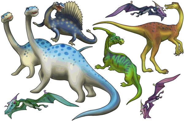 Murals2Go Dinosaur Wall Decals