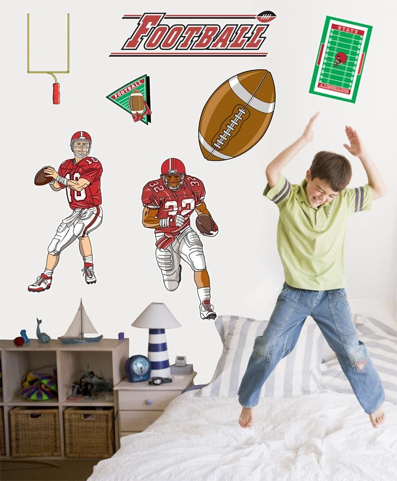 Schmelter Football Wall Decal Cutout Package