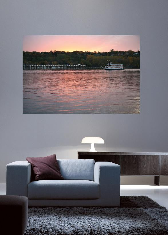 Reimer Riverboat VII Glossy Poster