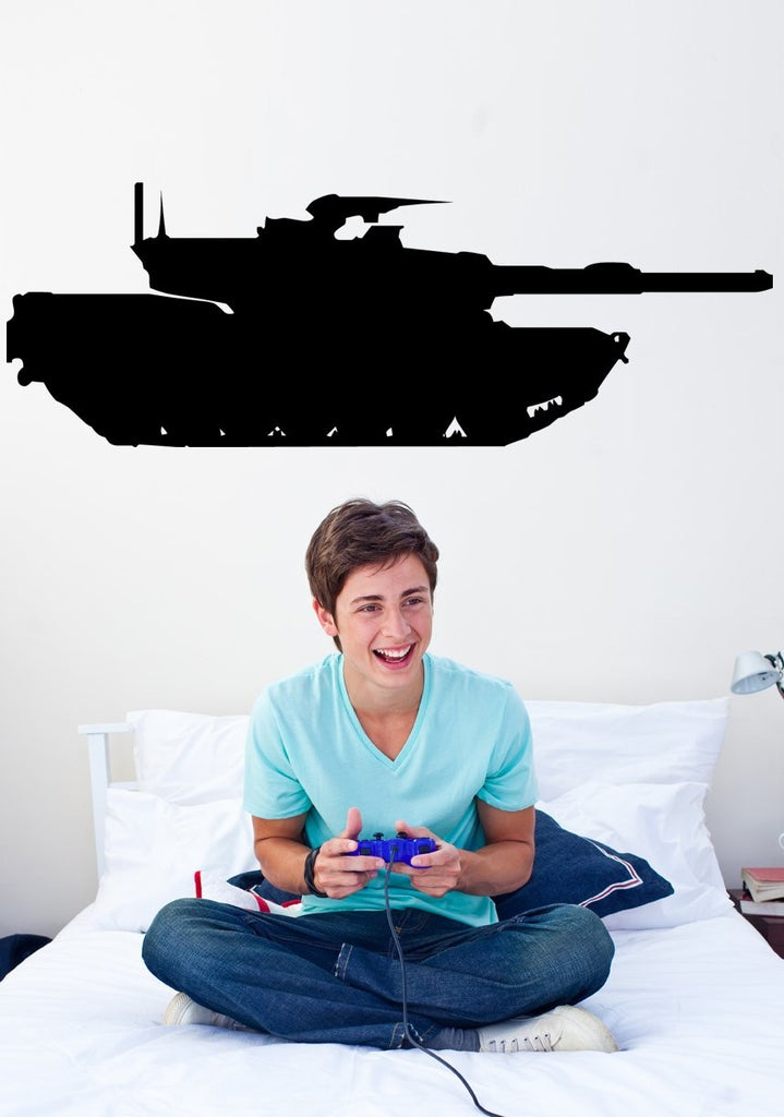 Haynes Military Tank IV Silhouette Wall Decal Cutout