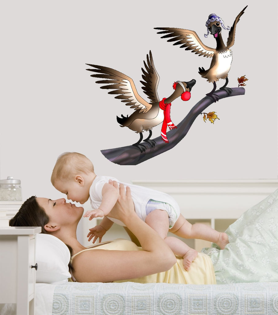 Murals2Go Canadian Geese Wall Decal Cutouts